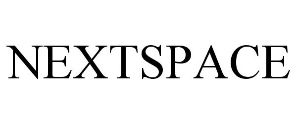 Trademark Logo NEXTSPACE