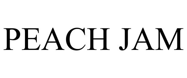 Trademark Logo PEACH JAM