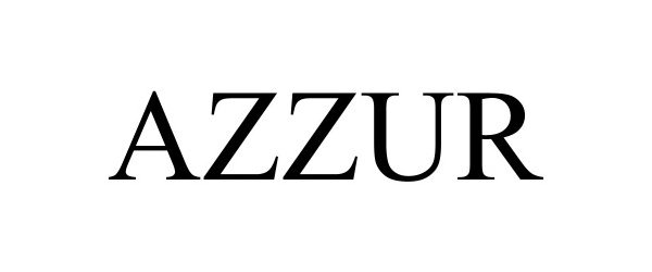 Trademark Logo AZZUR