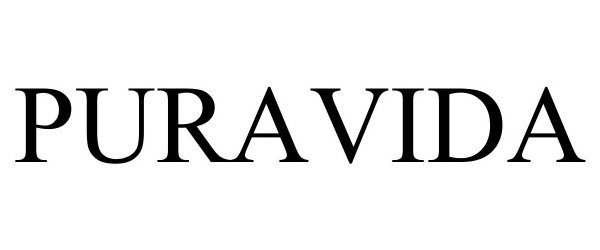 Trademark Logo PURAVIDA