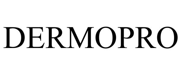 Trademark Logo DERMOPRO