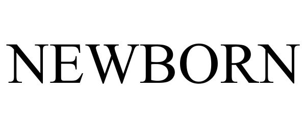 Trademark Logo NEWBORN