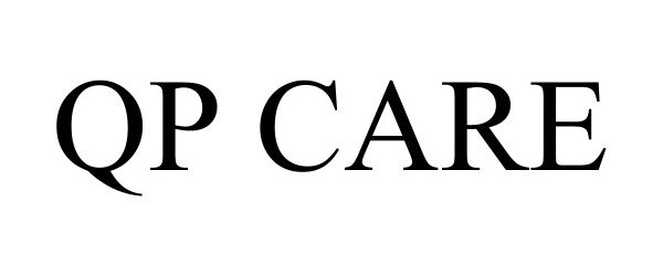 Trademark Logo QP CARE