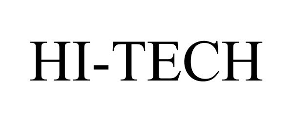 Trademark Logo HI-TECH