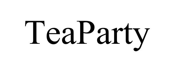 Trademark Logo TEAPARTY