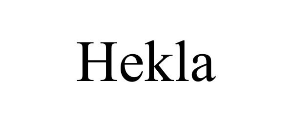 Trademark Logo HEKLA