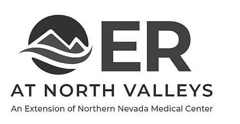 Trademark Logo ER AT NORTH VALLEYS AN EXTENSION OF NORTHERN NEVADA MEDICAL CENTER