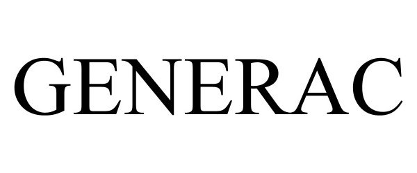 Trademark Logo GENERAC