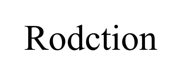 Trademark Logo RODCTION