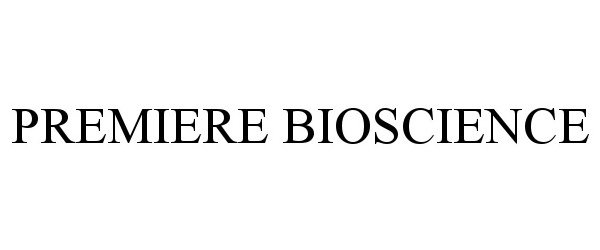  PREMIERE BIOSCIENCE