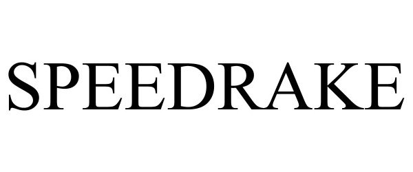 Trademark Logo SPEEDRAKE