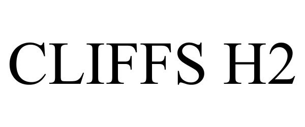 Trademark Logo CLIFFS H2