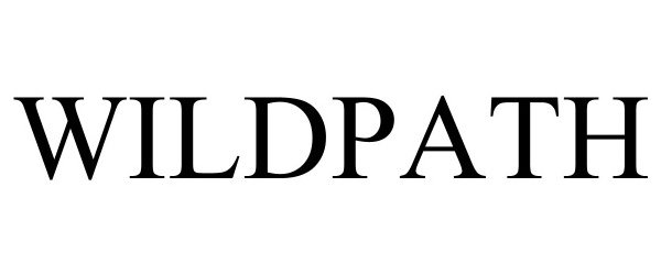 Trademark Logo WILDPATH