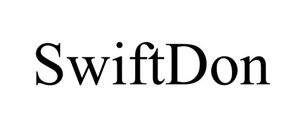 Trademark Logo SWIFTDON