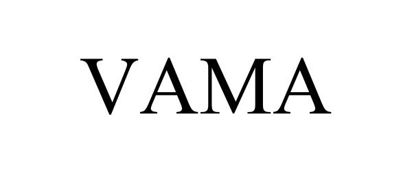 Trademark Logo VAMA
