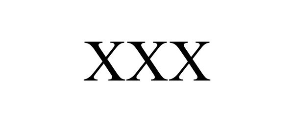 Trademark Logo XXX