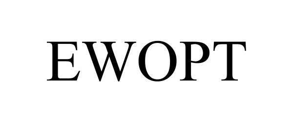 Trademark Logo EWOPT