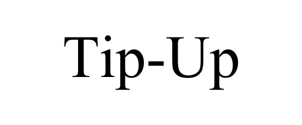 Trademark Logo TIP-UP