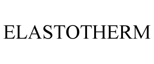 ELASTOTHERM