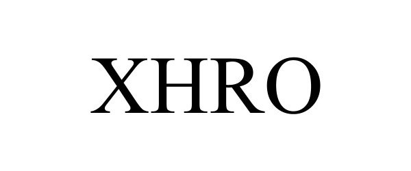  XHRO