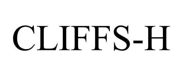 Trademark Logo CLIFFS-H