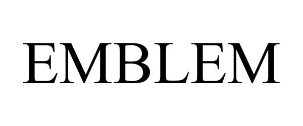 Trademark Logo EMBLEM