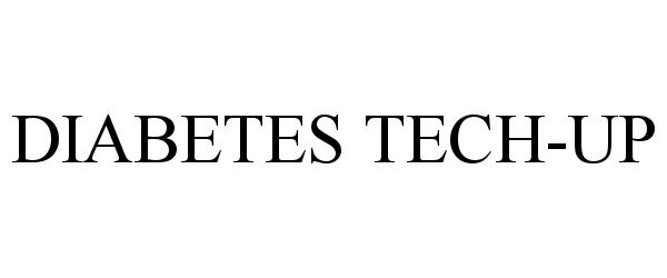 Trademark Logo DIABETES TECH-UP