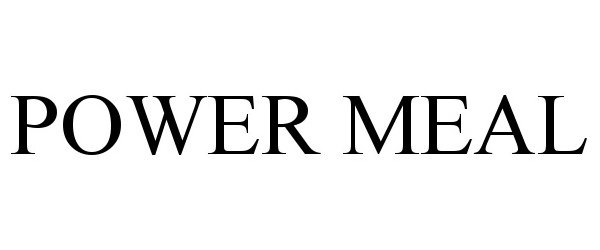 Trademark Logo POWER MEAL
