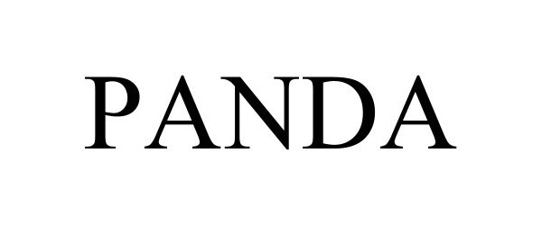 Trademark Logo PANDA