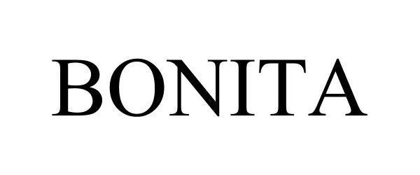 Trademark Logo BONITA