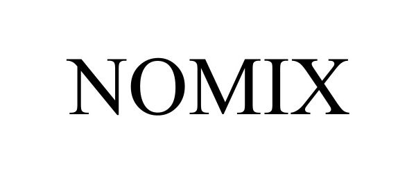 Trademark Logo NOMIX