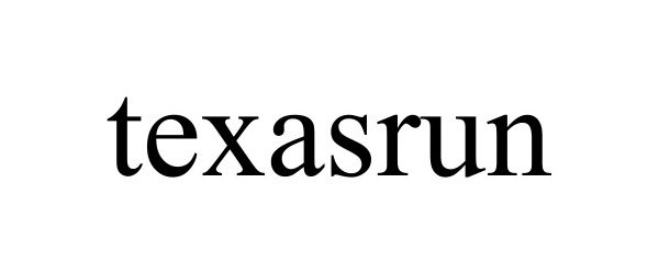Trademark Logo TEXASRUN