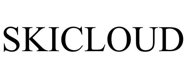 Trademark Logo SKICLOUD