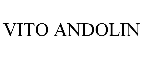 Trademark Logo VITO ANDOLIN