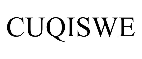Trademark Logo CUQISWE