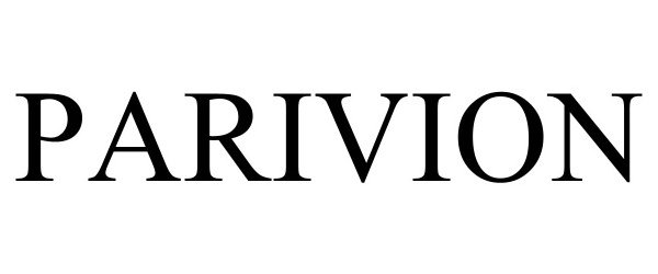 Trademark Logo PARIVION