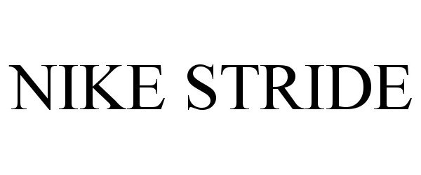 Trademark Logo NIKE STRIDE