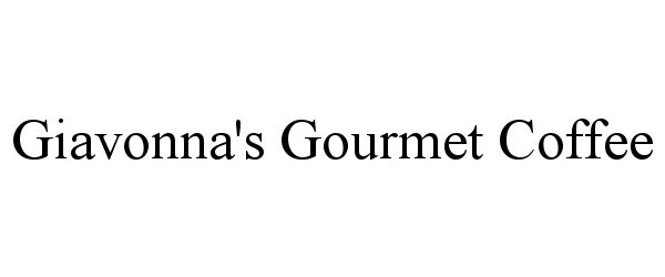  GIAVONNA'S GOURMET COFFEE