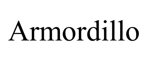 Trademark Logo ARMORDILLO