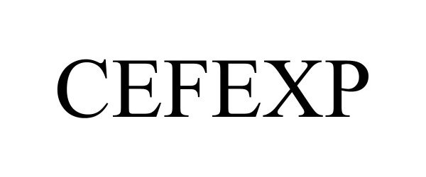 Trademark Logo CEFEXP