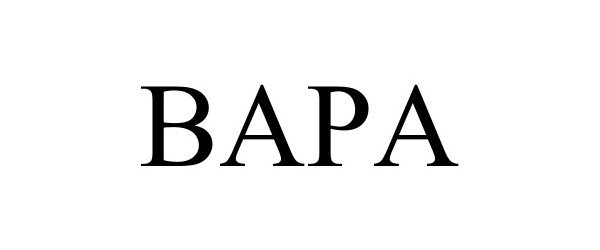 Trademark Logo BAPA
