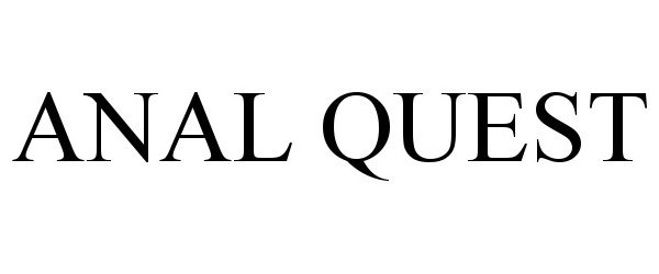 Trademark Logo ANAL QUEST
