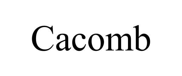Trademark Logo CACOMB