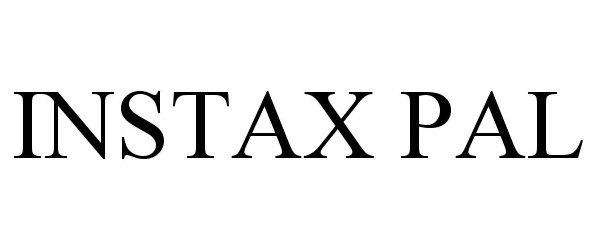 Trademark Logo INSTAX PAL