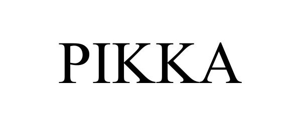Trademark Logo PIKKA