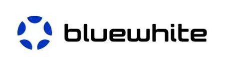 Trademark Logo BLUE WHITE