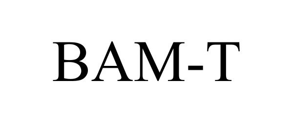 Trademark Logo BAM-T