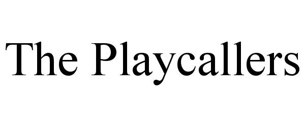  THE PLAYCALLERS