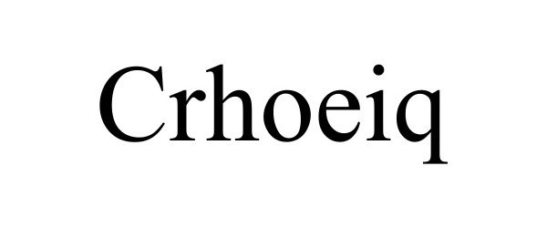  CRHOEIQ