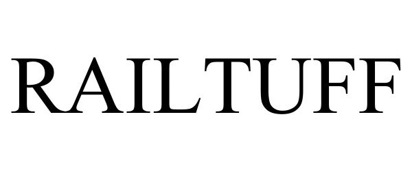 Trademark Logo RAILTUFF